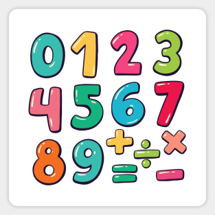 Number & Calculations Concept Magnet